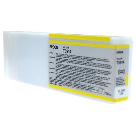 Cartridge Epson T5914, žlutá (yellow), originál