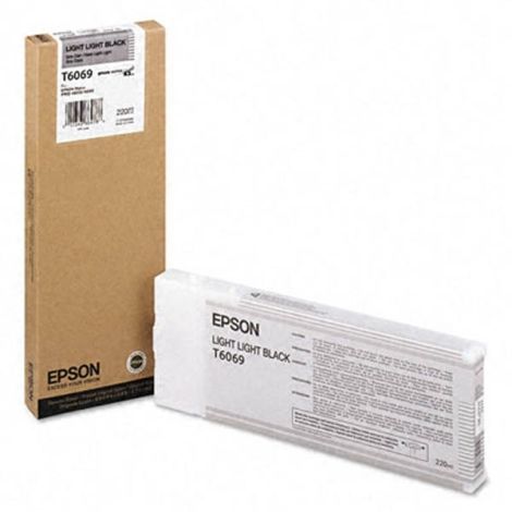 Cartridge Epson T6069, světlá černá (light black), originál