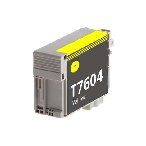 Cartridge Epson T7604, žlutá (yellow), alternativní