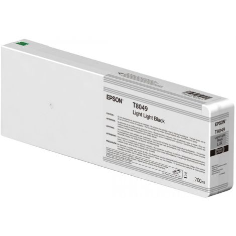 Cartridge Epson T8049, světlá černá (light black), originál