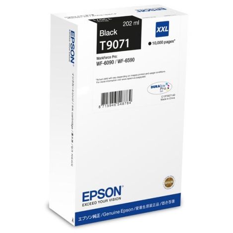 Cartridge Epson T9071, černá (black), originál