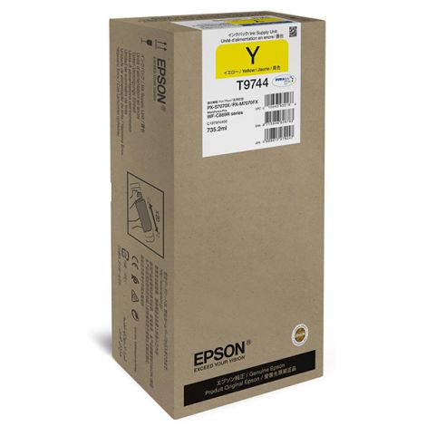 Cartridge Epson T9744, C13T974400, žlutá (yellow), originál