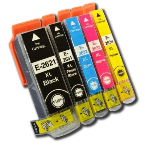 Cartridge Epson T2616 (26), CMYK, 5-pack, multipack, alternativní