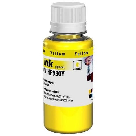 Inkoust pro kazetu HP 940 XL Y (C4909AE), pigment, žlutá (yellow)