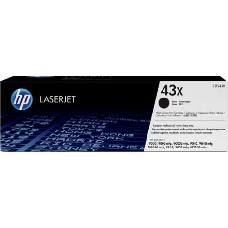 Toner HP C8543X (43X), černá (black), originál