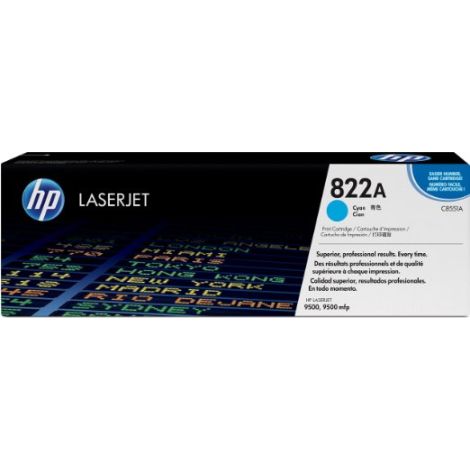 Toner HP C8551A (822A), azurová (cyan), originál