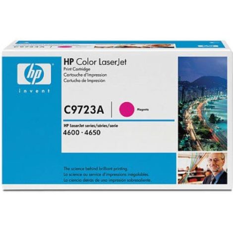 Toner HP C9723A (641A), purpurová (magenta), originál