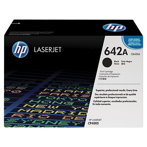 Toner HP CB400A (642A), černá (black), originál