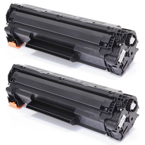 Toner HP CB436AD (36A), dvojbalení, černá (black), alternativní