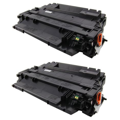 Toner HP CE255XD (55X), dvojbalení, černá (black), alternativní