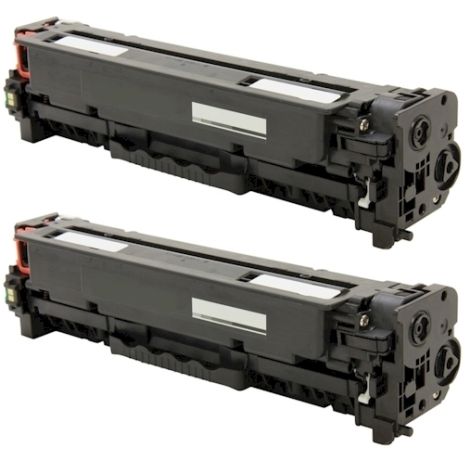 Toner HP CE320AD (128A), dvojbalení, černá (black), alternativní