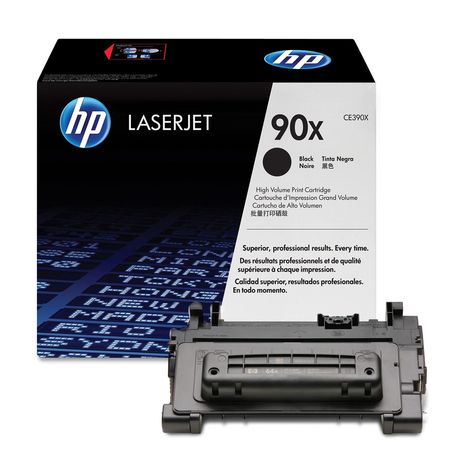 Toner HP CE390X (90X), černá (black), originál