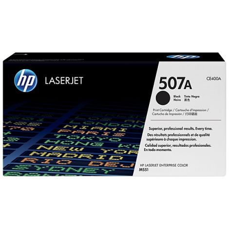 Toner HP CE400A (507A), černá (black), originál