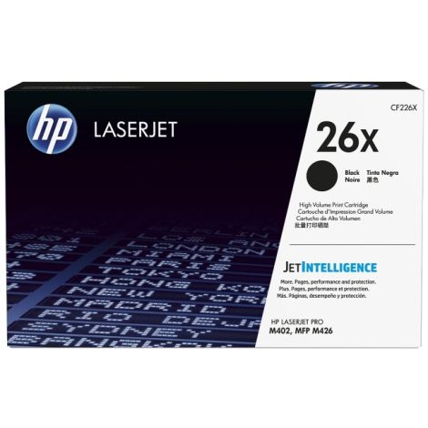 Toner HP CF226X (26X), černá (black), originál