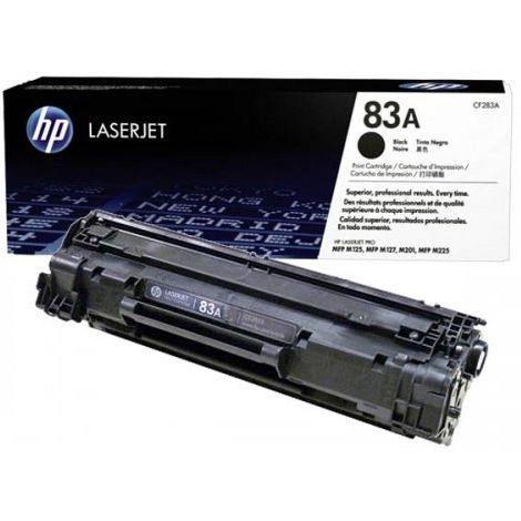 Toner HP CF283A (83A), černá (black), originál