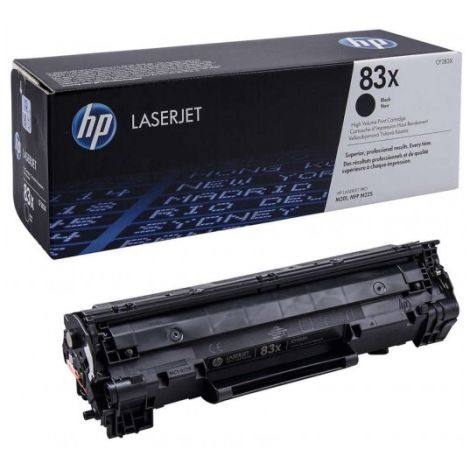 Toner HP CF283X (83X), černá (black), originál