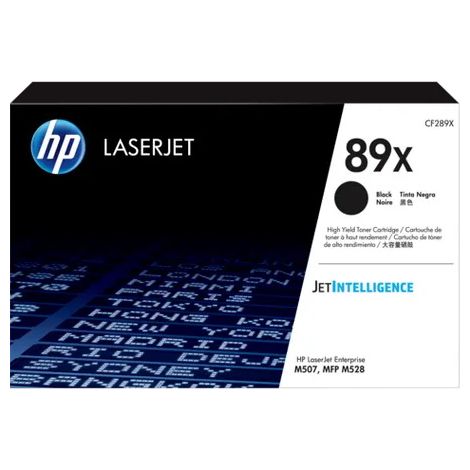 Toner HP CF289X (89X), černá (black), originál