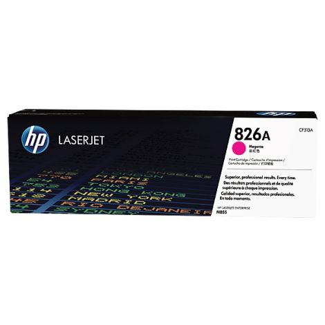 Toner HP CF313A (826A), purpurová (magenta), originál