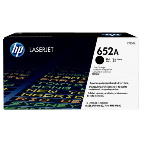 Toner HP 652A, CF320A, černá (black), originál