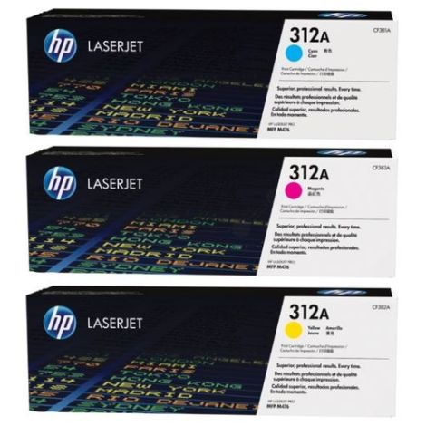 Toner HP CF370AM (305A), trojbalení, multipack, originál