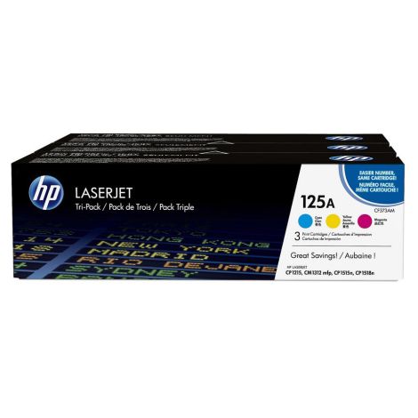 Toner HP CF373AM (125A), trojbalení, multipack, originál