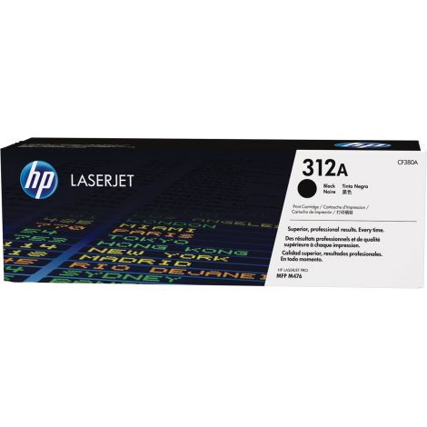 Toner HP CF380A (312A), černá (black), originál