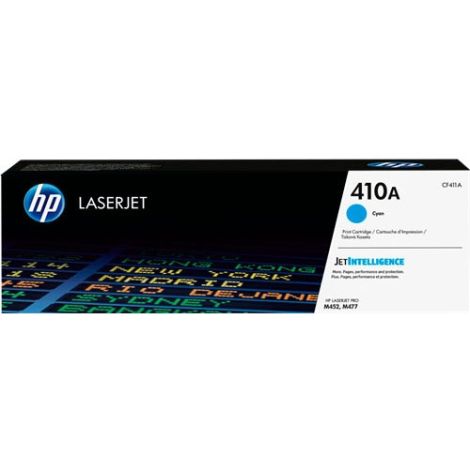 Toner HP CF411A (410A), azurová (cyan), originál