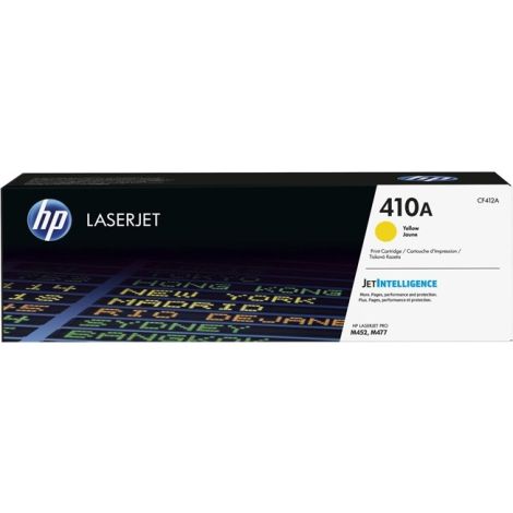 Toner HP CF412A (410A), žlutá (yellow), originál