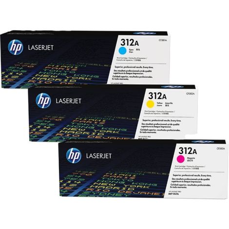 Toner HP CF440AM (312A), trojbalení, multipack, originál