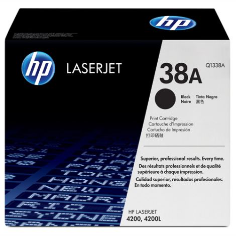 Toner HP Q1338A (38A), černá (black), originál