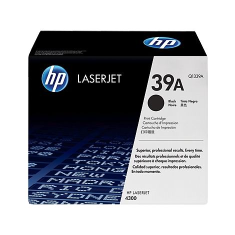 Toner HP Q1339A (39A), černá (black), originál