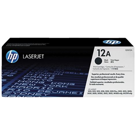 Toner HP Q2612A (12A), černá (black), originál