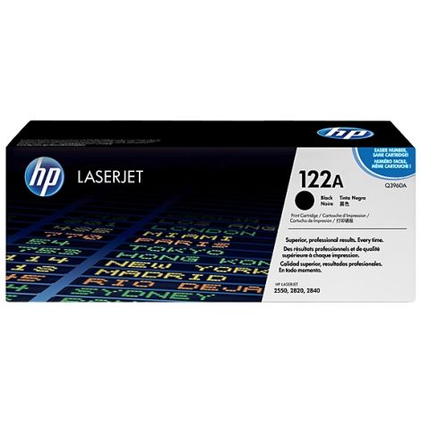 Toner HP Q3960A (122A), černá (black), originál