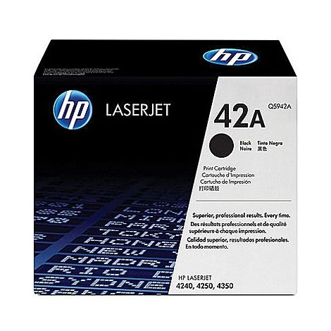 Toner HP Q5942A (42A), černá (black), originál