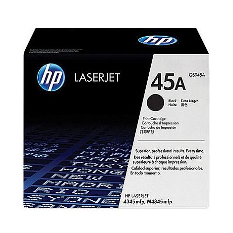 Toner HP Q5945A (45A), černá (black), originál