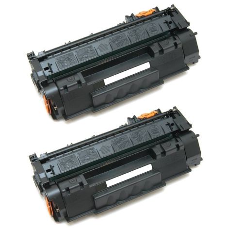 Toner HP Q7553AD (53AD), dvojbalení, černá (black), alternativní