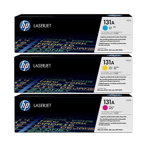 Toner HP U0SL1AM (131A), trojbalení, multipack, originál