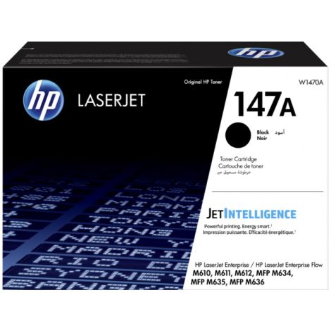 Toner HP 147A, W1470A, černá (black), originál