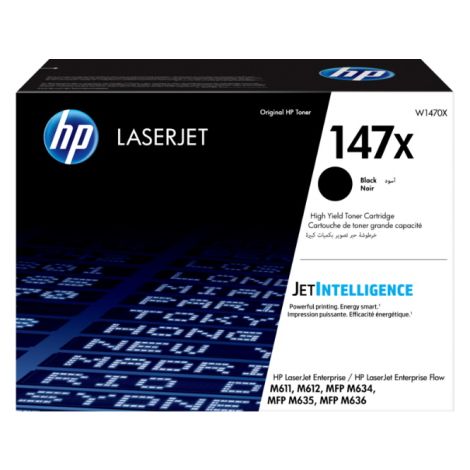 Toner HP 147X, W1470X, černá (black), originál