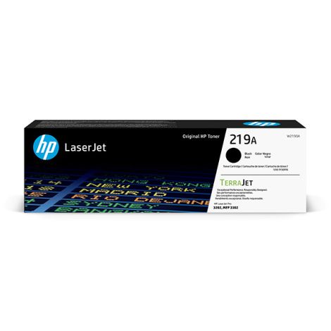 Toner HP 219A, W2190A, černá (black), originál