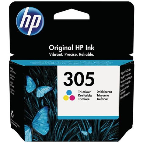 Cartridge HP 305, 3YM60AE, barevná (tricolor), originál