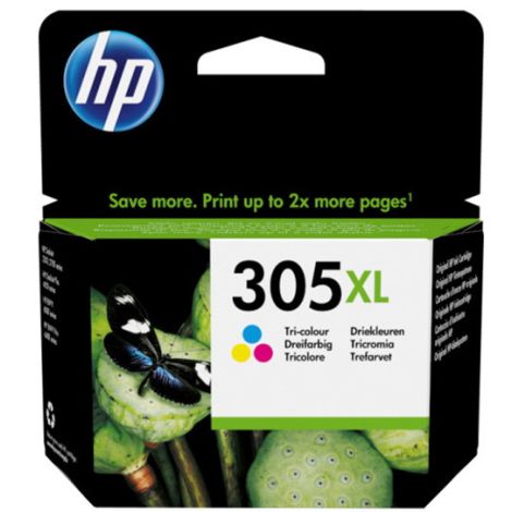 Cartridge HP 305 XL, 3YM63AE, barevná (tricolor), originál