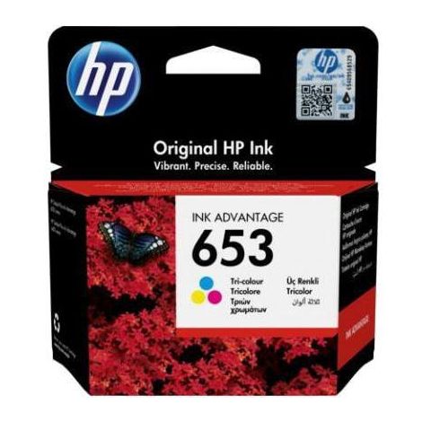 Cartridge HP 653, 3YM74AE, barevná (tricolor), originál