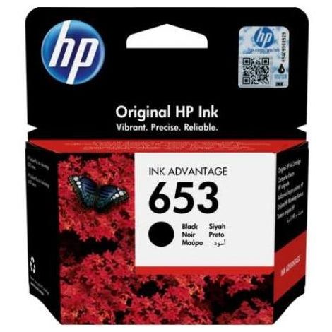 Cartridge HP 653, 3YM75AE, černá (black), originál