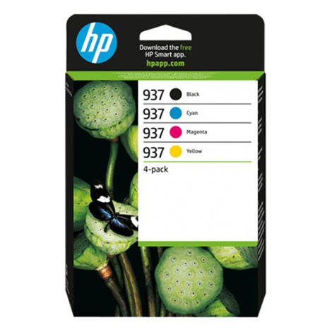 Cartridge HP 937, 6C400NE, CMYK, multipack, originál