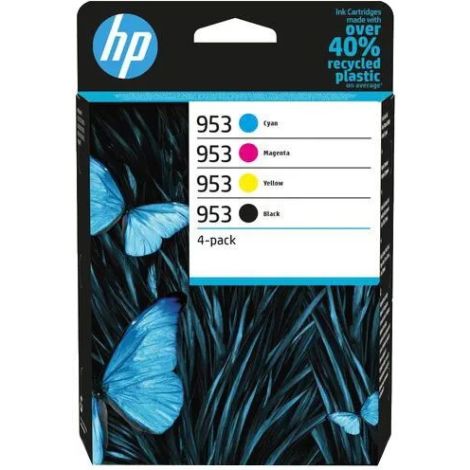 Cartridge HP 953, 6ZC69AE, CMYK, čtyřbalení, multipack, originál