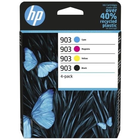 Cartridge HP 903, 6ZC73AE, CMYK, čtyřbalení, multipack, originál