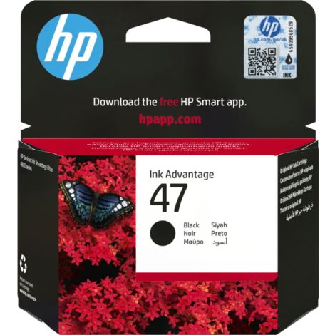 Cartridge HP 47, 6ZD21AE, černá (black), originál