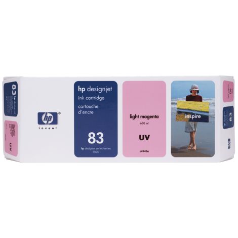 Cartridge HP 83 (C4945A), světlá purpurová (light magenta), originál