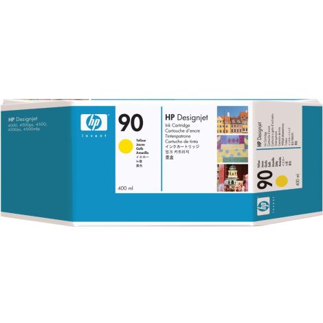 Cartridge HP 90 XL (C5065A), žlutá (yellow), originál